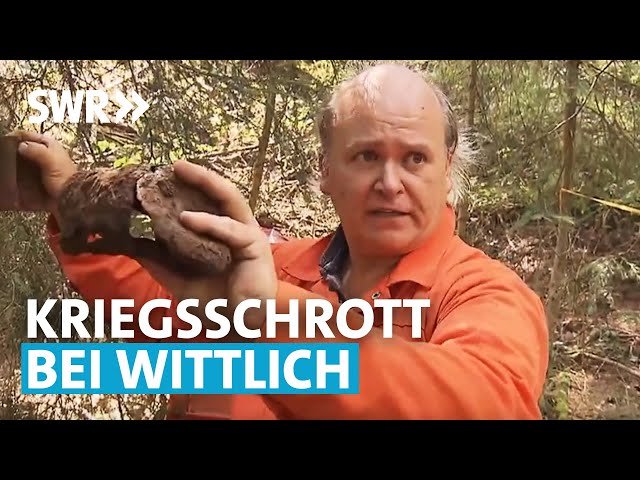 Brisante Relikte der Eifelschlacht – Munitionsreste entdeckt | SWR Zur Sache! Rheinland-Pfalz