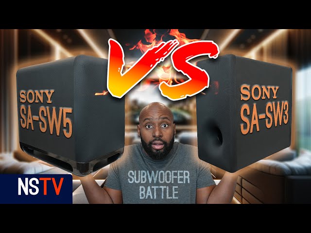 Too Much Bass?: Sony SA-SW3 vs SA-SW5 Subwoofer
