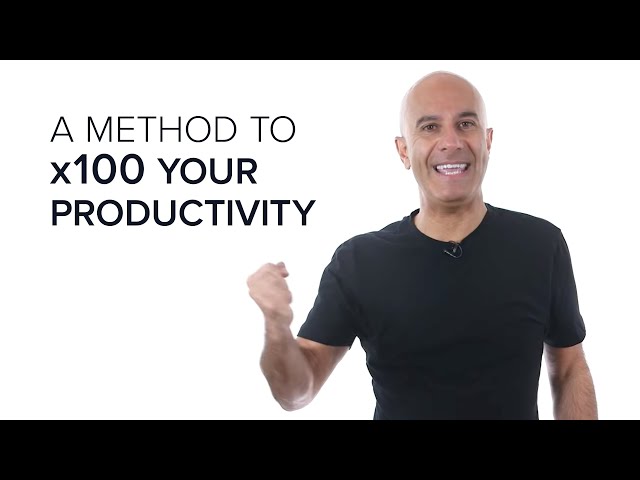 A Method To x100 Your Productivity | Robin Sharma