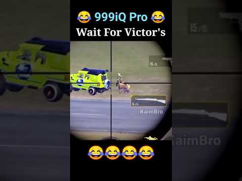 Wait For Victor's 999iQ Pro Player 😤 Pubg Attitude Status | Funny Video #Shorts #Pubg #KaimBro