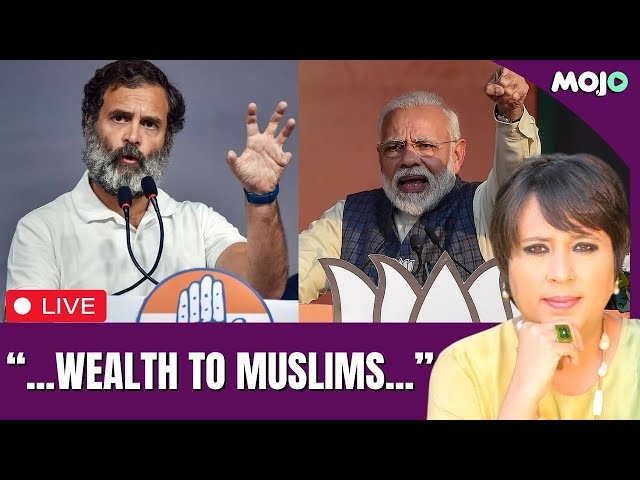 Modi Cites Manmohan on "..Wealth To Muslims.. Those Who Have More Children"|Congress: "Hate Speech"
