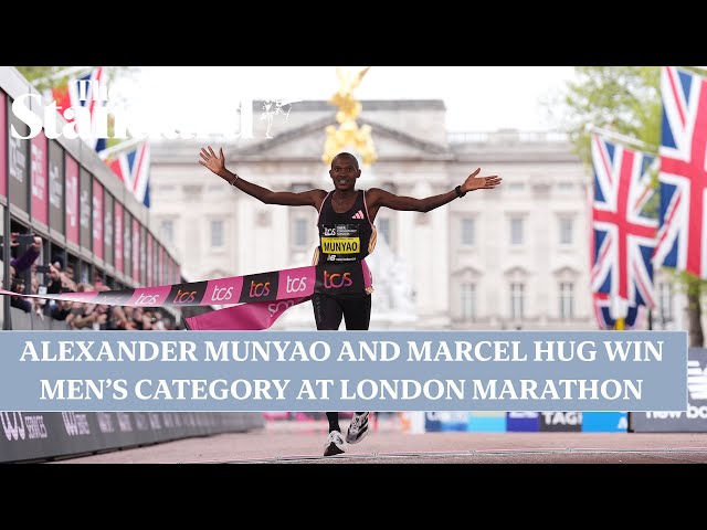 London Marathon 2024: Alexander Munyao and Marcel Hug win men’s category