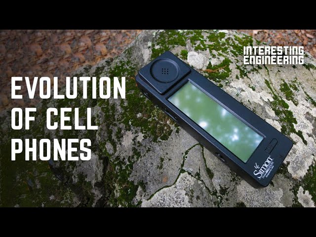 The drastic evolution of cell phones