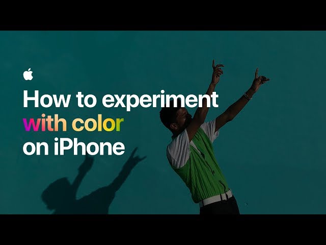 How to experiment with color on iPhone