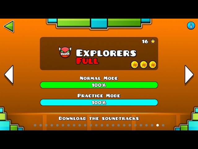 ''Explorers'' Full Version | Geometry Dash 2.2