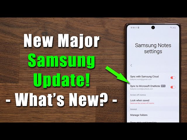 Samsung Notes gets MAJOR Software Update For All Samsung Smartphones (One UI 3.0, 2.5, 2.1, etc)