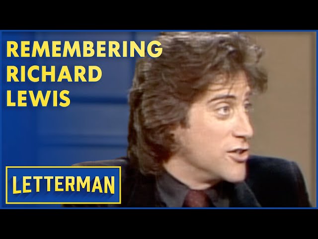 Richard Lewis Is A Hypochondriac | Letterman