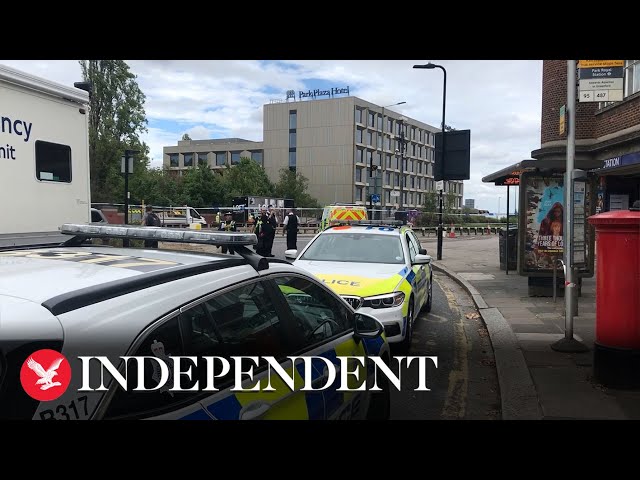 Police investigate outside Park Royal station after woman died in fatal car crash