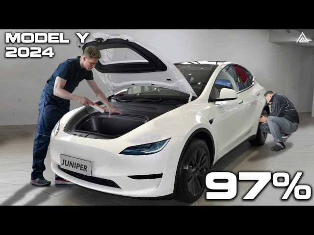 Tesla's NEW Model Y Juniper. Details of 17 Mind-Blowing Features and First Look. MIX
