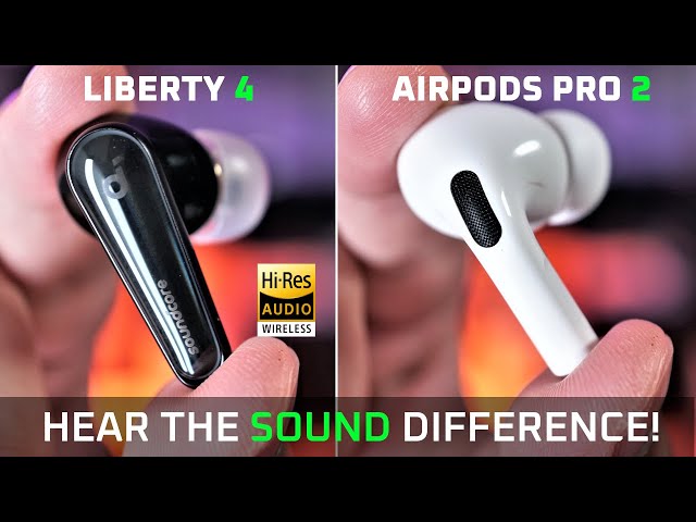 Soundcore Liberty 4 vs the KING 👑 AirPods Pro 2 (With mic and Sound Samples)