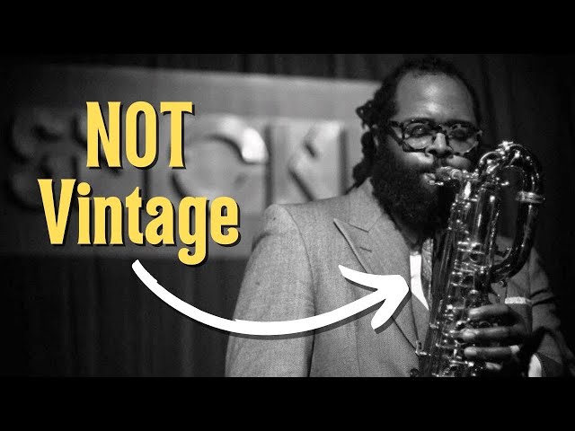 Why You Don't Need a Vintage Saxophone - Jason Marshall