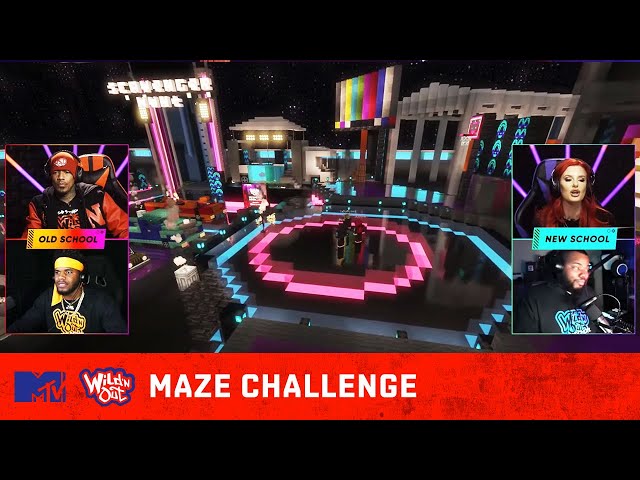 Nick Cannon & Justina Valentine Play Minecraft | Maze Challenge | Metaverse Remix