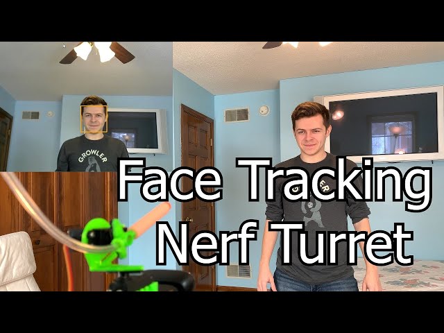 Face Tracking Nerf Turret Project (Inspired by Michael Reeves)