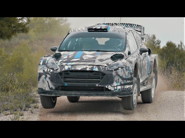 Ford Fiesta Rally1 Hybrid | WRC 2022 First Test by Jaume Soler