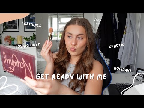 get ready with me🍇