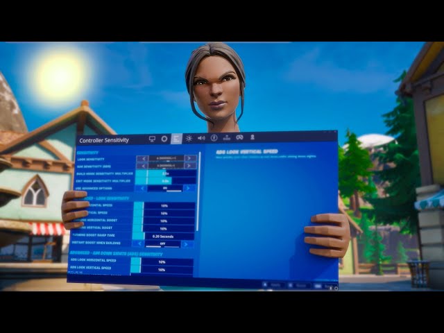 The BEST Controller Settings in  FORTNITE Chapter 2