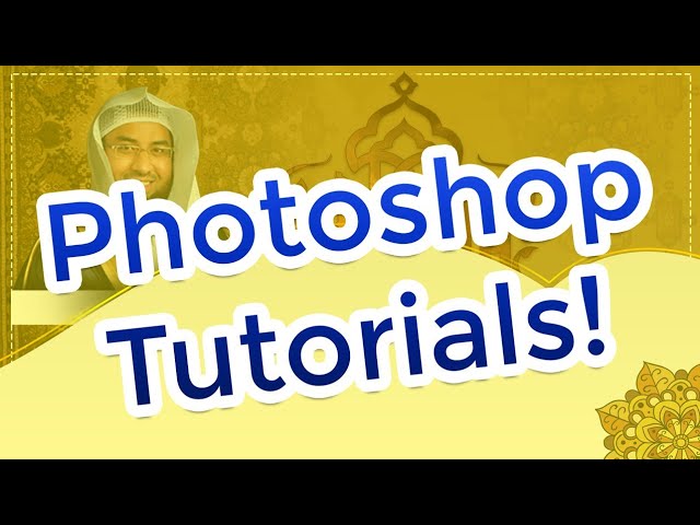 Photoshop tutorials || Creating an islamic wallpaper