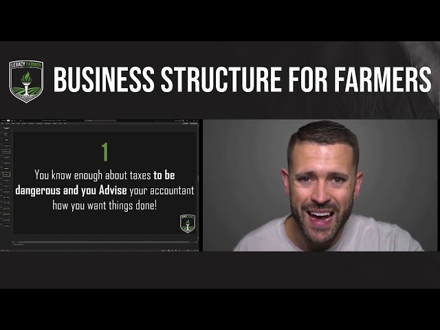 Training #2: Business Structure for Farmers