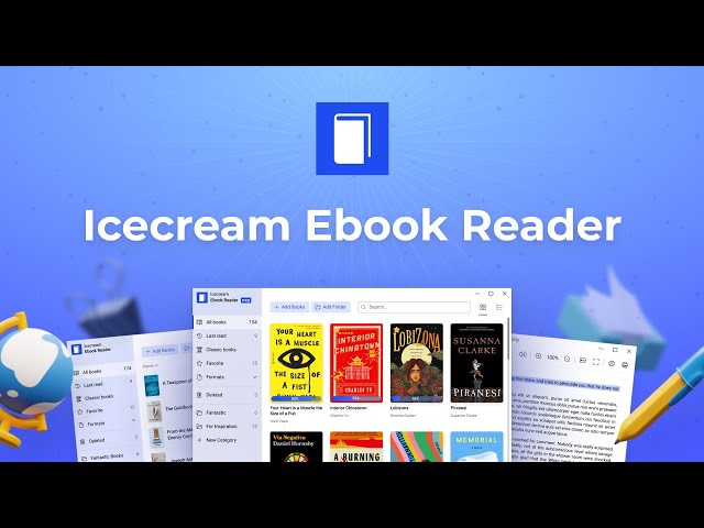 Icecream Ebook Reader 6.0 presentation