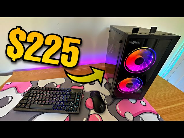 Playing on the CHEAPEST Gaming PC in 2023…