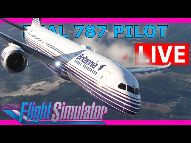 Real 787 Pilot Flies the Horizon 787-9 LIVE! Christmas Charter to Lapland