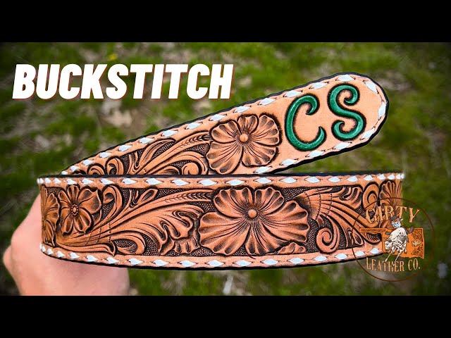 How to Buckstitch a Leather Belt