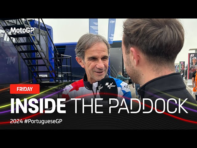 Talking life at Trackhouse Racing with Davide Brivio! 🎙️ | Inside the Paddock - 2024 #PortugueseGP