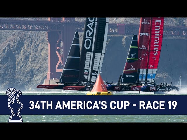 34th America's Cup Race 19 USA vs. NZL | AMERICA'S CUP