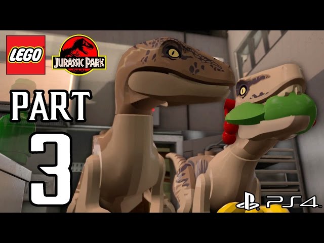 LEGO Jurassic World Walkthrough PART 3 (PS4) Gameplay No Commentary[1080p] TRUE-HD QUALITY