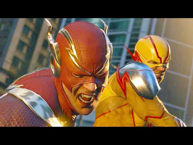 The Flash Vs Reverse-Flash Fight Scene 4K Ultra HD