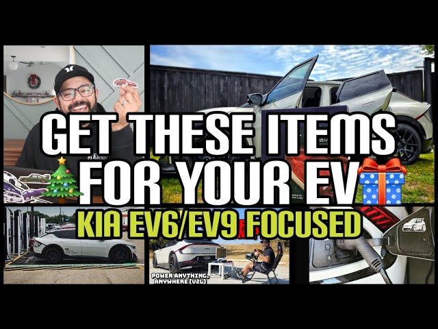 TOP MUST-HAVE ITEMS FOR EV OWNERS (ESPECIALLY KIA EV6/EV9 OWNERS): Enjoy your electric car ownership