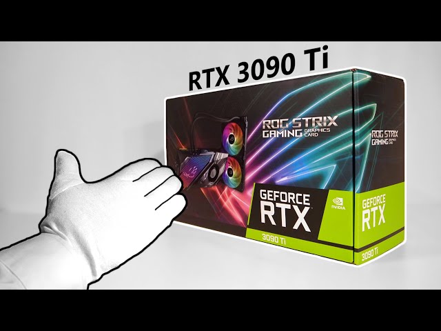 Nvidia RTX 3090 Ti Unboxing - A Monster GPU! + Gameplay