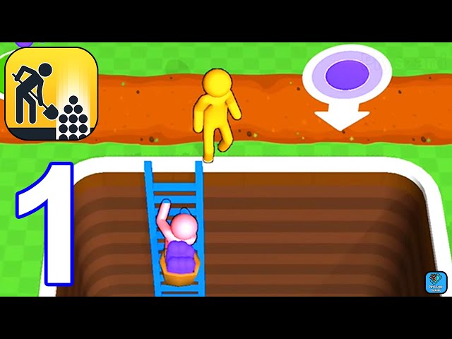 Dig Deep - Gameplay Walkthrough Part 1 Tutorial (iOS,Android Gameplay)