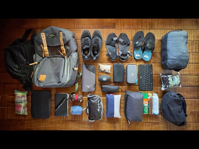 24 Days in a Carry-On Bag - What I Pack as a Digital Nomad - Female Minimalist Travel Brazil Edition