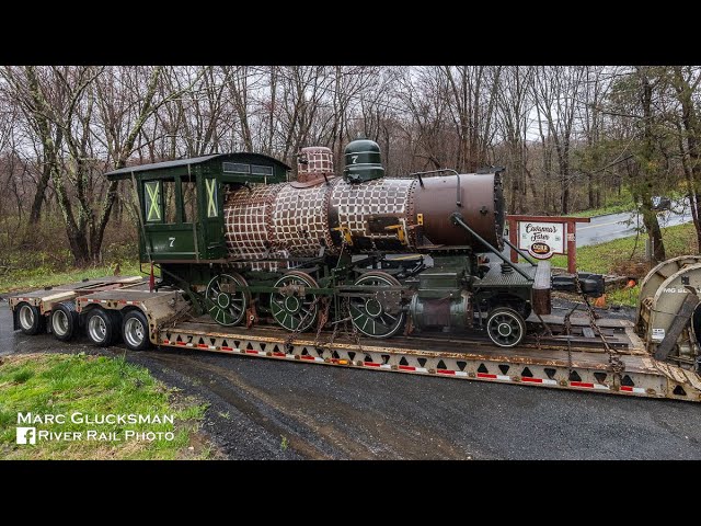 Gray Granite Railroad's Second Steam Engine