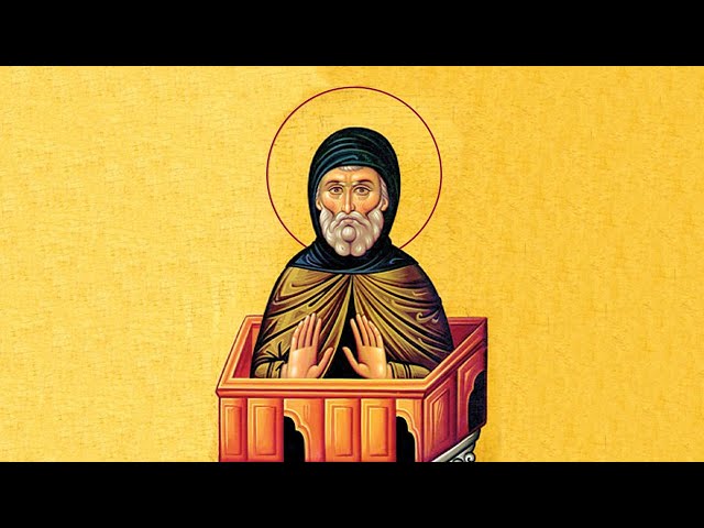 He spent 14,610 days on a pillar: Saint Symeon the Stylite