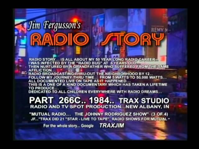 CLASSIC JOHNNY RODRIGUEZ!!! - 1984 LIVE - JIM FERGUSSON'S RADIO STORY/ALANNA NASH - RS 266XL