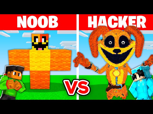 NOOB vs HACKER: I Cheated In a DOGDAY Build Challenge!
