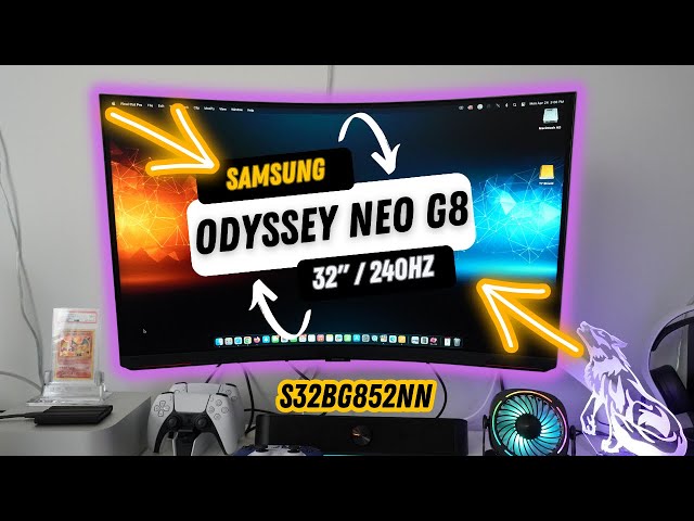 Samsung 32" Odyssey Neo G8 Gaming Monitor Review : G85NB