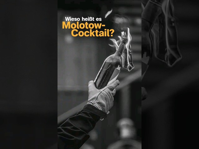 Wieso heißt es Molotow-Cocktail?