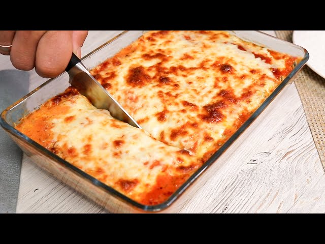 Healthy and delicious food in 10 minutes! Zucchini Lasagna for Dinner! Simple and tasty # 150