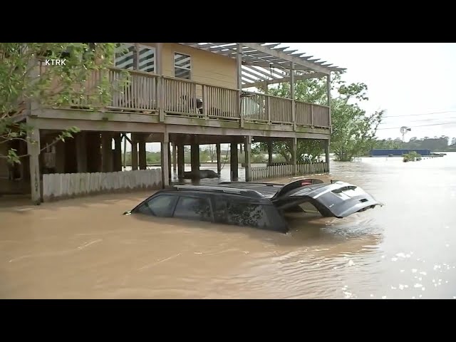 Texas and Oklahoma hit by catastrophic flooding
