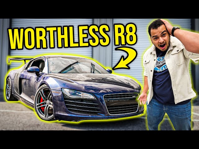 I Bought An Abandoned Audi R8 And It's Worse Than You Can Imagine