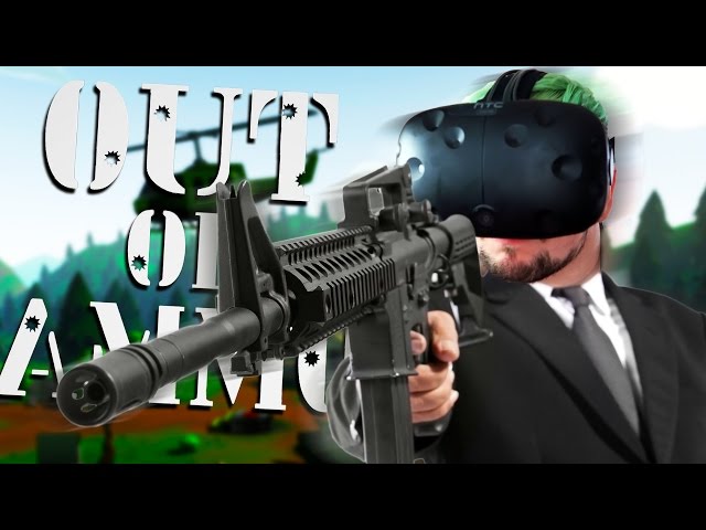 JUSTICE RAINS FROM ABOVE | Out Of Ammo (HTC Vive Virtual Reality)