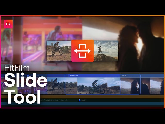 How to use the Slide Tool in HitFilm | Editing Techniques