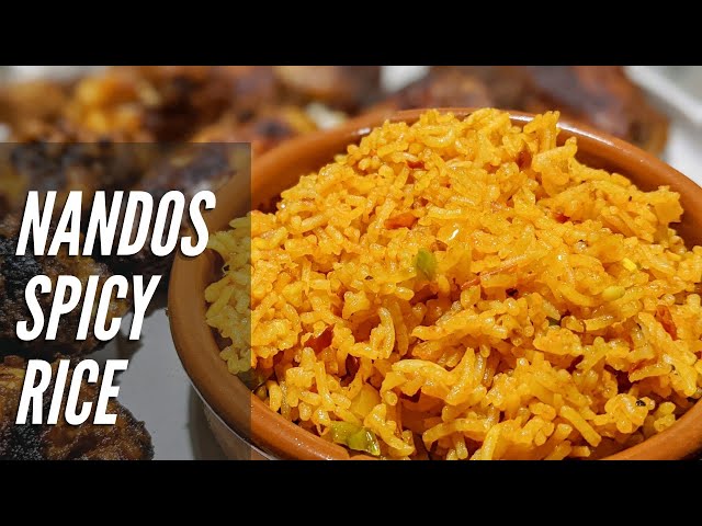 How to make Nandos Spicy Rice at home recipe