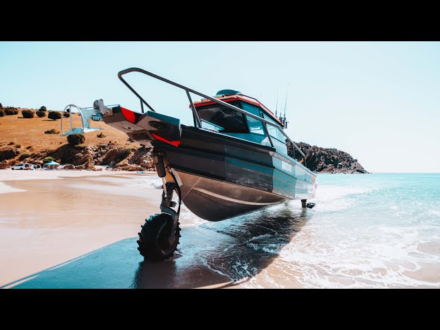 COMING SOON | Damien Brown's amphibious StabiX rollin' on Kangaroo Island
