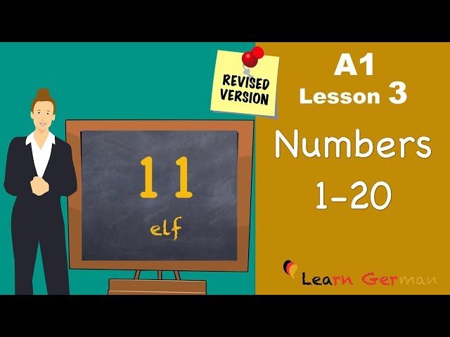 A1 - Lesson 3 | Numbers 0-20 | Zahlen | German for beginners | Learn German