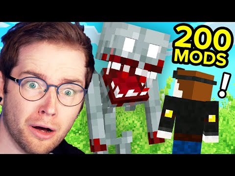 Minecraft with 200 Mods (DanTDM)