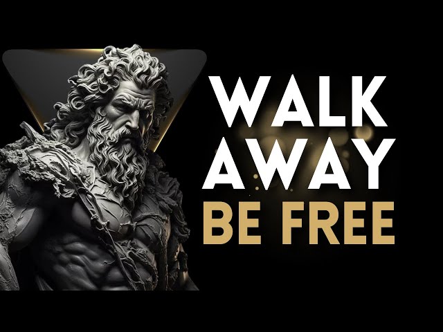 13 LESSONS on how WALKING AWAY is your GREATEST POWER | Marcus Aurelius STOICISM